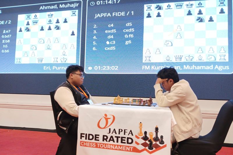 IM Aditya Bagus Arfan turun ke posisi lima JAPFA FIDE Rated 2026