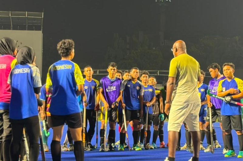 Hockey putra Indonesia takluk dari tuan rumah Jepang 1-12